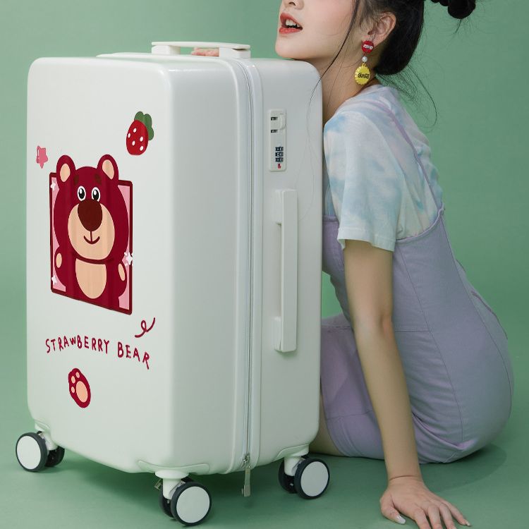 行李箱女轻便20寸登机箱儿童卡通旅行密码箱小型拉杆箱结实耐用男